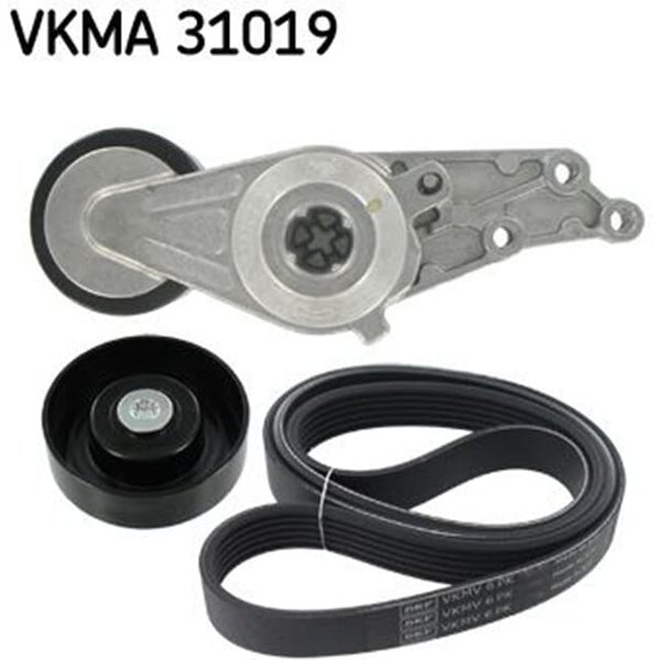 Skf Keilrippenriemensatz Audi A4 A6 Seat Exeo-image
