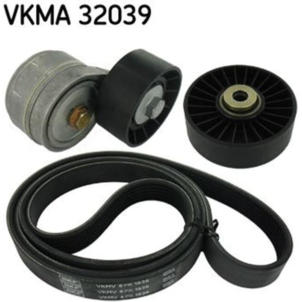 SKF Keilrippenriemensatz Alfa Fiat Lancia 1,9 VKMA32039-image