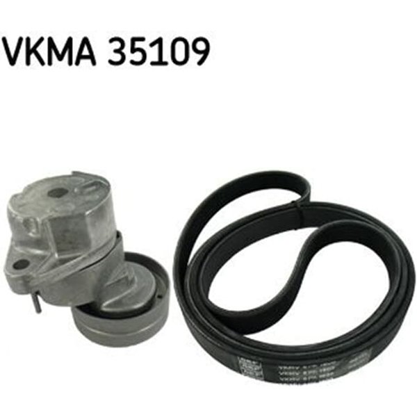 SKF Keilrippenriemensatz Opel Astra Calibra Omega Sintra Vectra-image