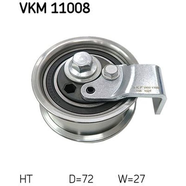 SKF Spannrolle Audi A4 A6 Cabriolet VW Passat 1,8-image