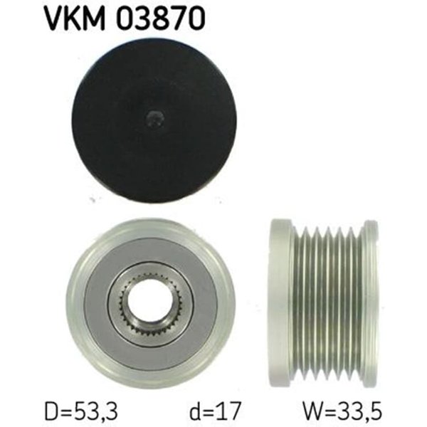 SKF Generatorfreilauf BMW 1Er 3Er 5Er X1 Z4 2,0-image