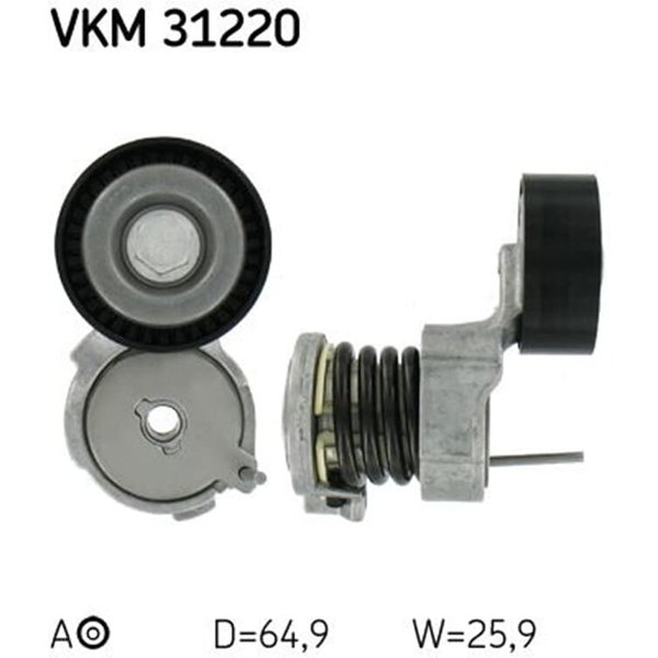 SKF Spannrolle Seat Skoda VW VKM31220-image