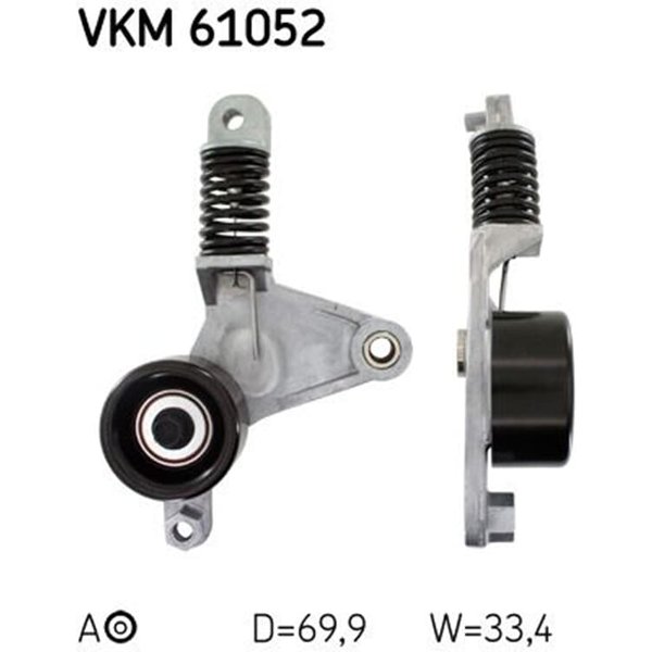 SKF Spannrolle Toyota Camry Previa Rav 2,4-image