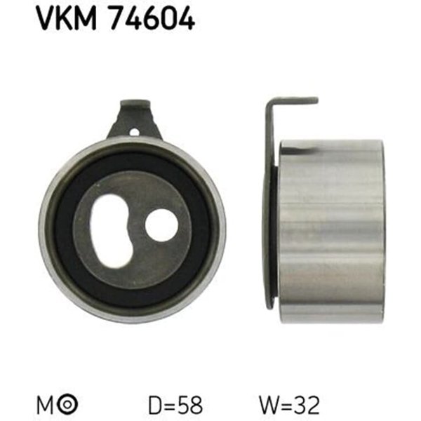 SKF Spannrolle Ford Ranger Mazda B-Serie Bt-50 2,5-image
