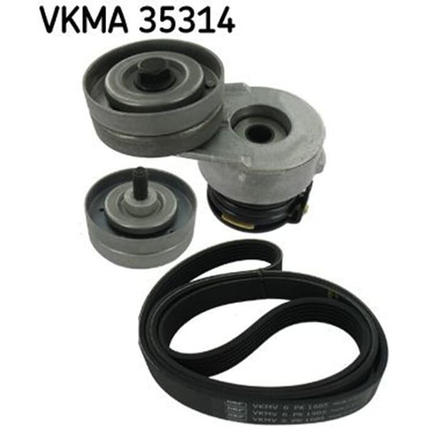 Skf Keilrippenriemensatz Opel Astra H Zafira B 1,7-image