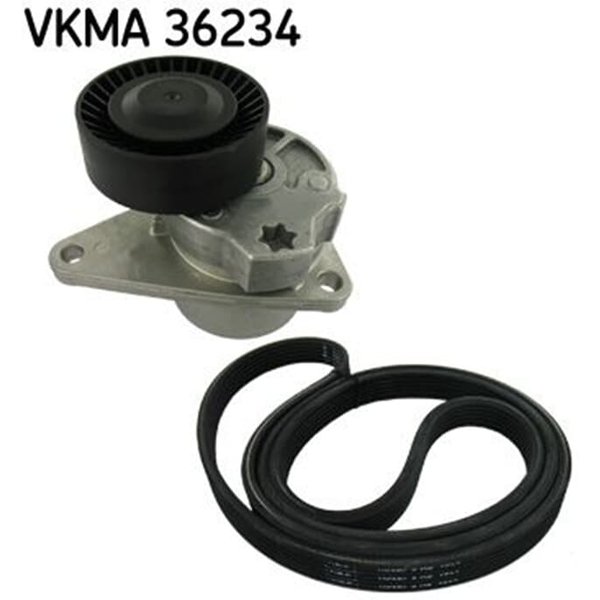 SKF Keilrippenriemensatz Volvo C70 S70 V70-image