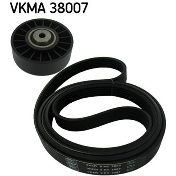 SKF Keilrippenriemensatz Mercedes 124 C-Klasse E-Klasse G-Klasse T1 Vito 2,-image