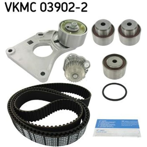 SKF Zahnriemensatz + Wasserpumpe Citroen Fiat Lancia Peugeot Renault-image