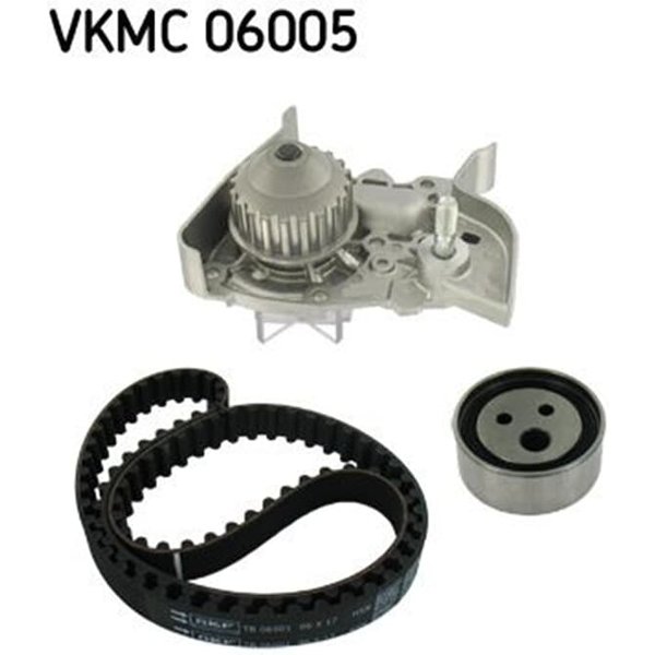 SKF Zahnriemensatz + Wasserpumpe Dacia Solenza Renault Clio Kangoo Megane 1,4-image