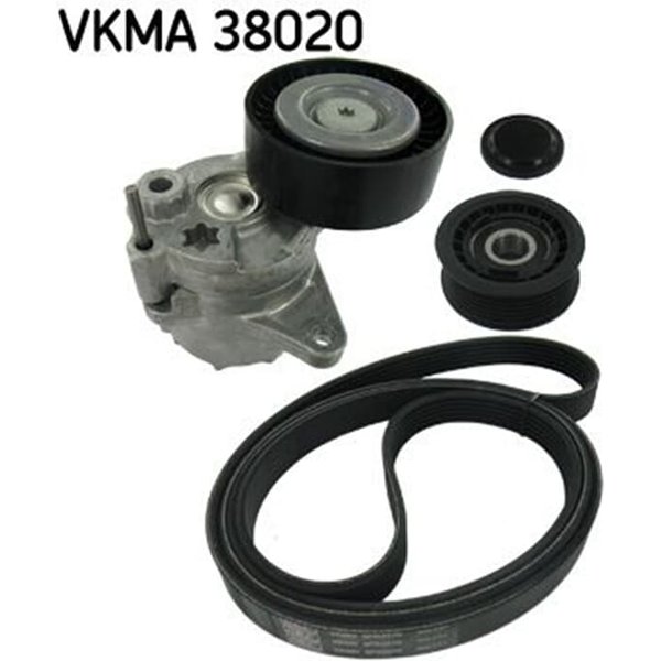 Skf Keilrippenriemensatz Mercedes C-Klasse E-Klasse M-Klasse Viano 2,2-image
