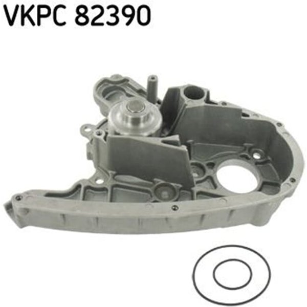 SKF Wasserpumpe Fiat Ducato Iveco Daily 2,3-image