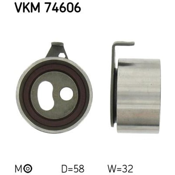 SKF Spannrolle Mazda B-Serie Mpv 2,5-image