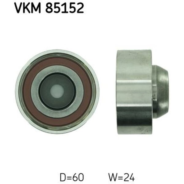 SKF Umlenkrolle FüR Zahnriemen Mitsubishi Galant Grandis Outlander 2,4-image