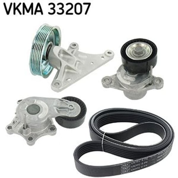 Skf Keilrippenriemensatz Citroen Berlingo C3 C4 Ds3 Peugeot 208 308 Partner-image