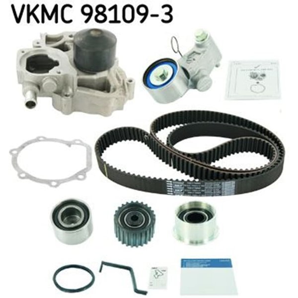 SKF Zahnriemensatz + Wasserpumpe Subaru Impreza Legacy Outback-image