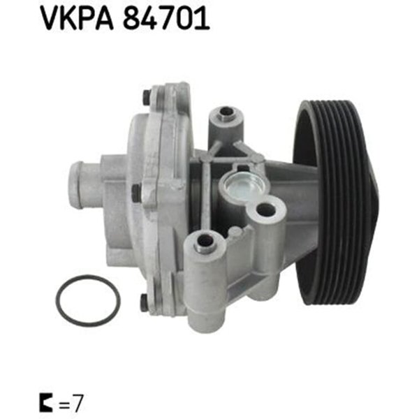 SKF Wasserpumpe Ford Ranger Transit Land Rover Defender 2,2-image
