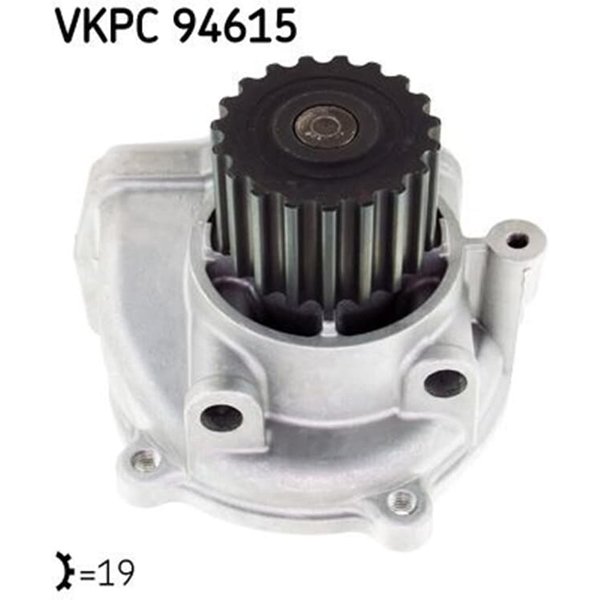 SKF Wasserpumpe Mazda 3 323 5 6 626 Mpv Premacy 2,0-image