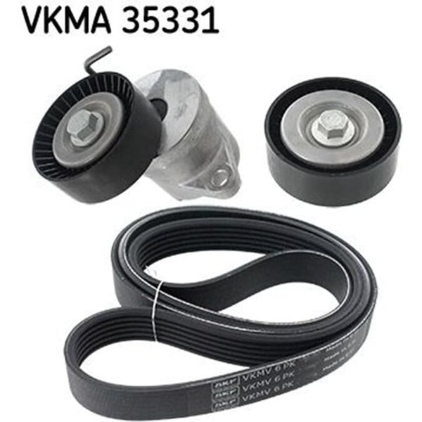 Skf Keilrippenriemensatz Opel Astra Cascada Zafira 2,0-image