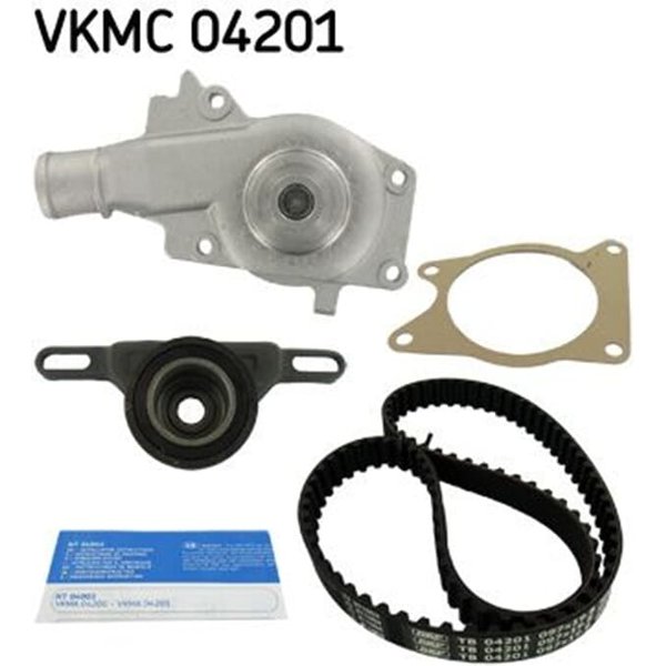 SKF Zahnriemensatz + Wasserpumpe Ford Escort Fiesta Orion Sierra-image