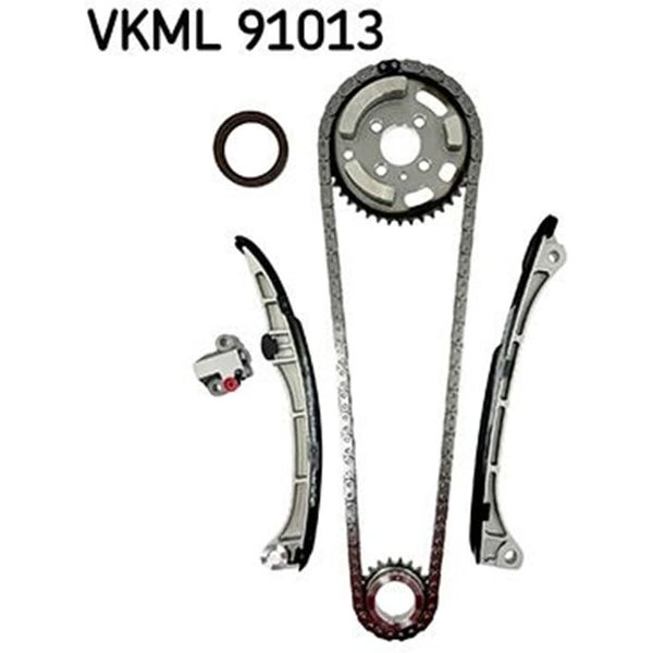 SKF Steuerkettensatz Toyota Auris Avensis Rav 4 4 Verso 2,0-image