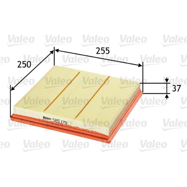 Valeo Luftfilter Chevrolet Cruze Orlando Opel Astra-image