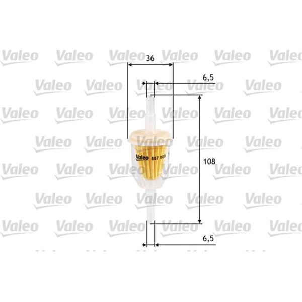 Valeo Kraftstofffilter BMW Opel Ford Peugeot Renault CitroëN Fiat Seat-image
