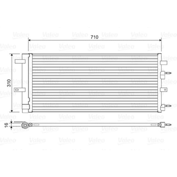 Valeo Klimakondensator Ford Edge Ford Galaxy Mondeo S-Max-image