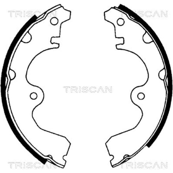 Triscan Bremsbacken Toyota Paseo Starlet-image