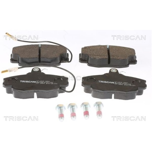 Triscan BremsbeläGe Vorne Peugeot Renault-image