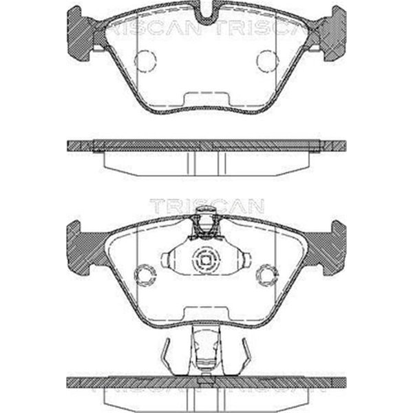 Triscan BremsbeläGe Vorne BMW 5Er E39-image
