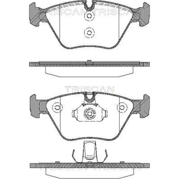 Triscan BremsbeläGe Vorne BMW 3Er X3 Z4 MG Mg-image