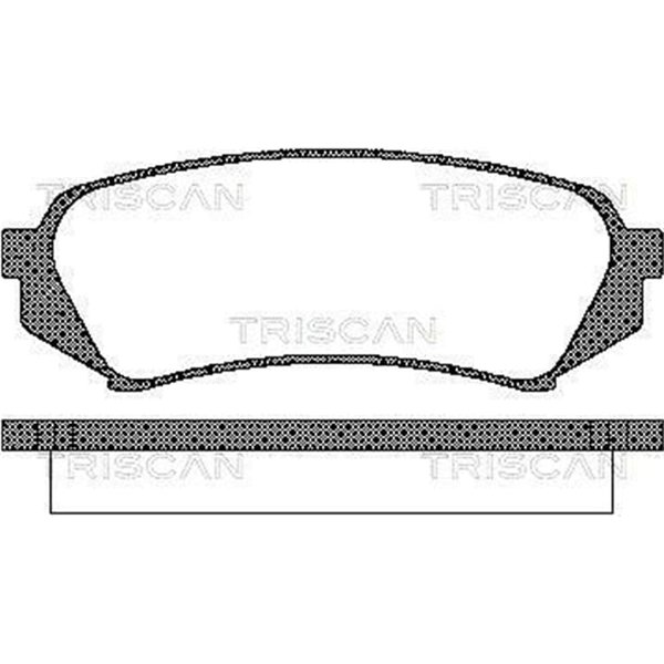 Triscan BremsbeläGe Hinten Lexus Lx Toyota Land-image
