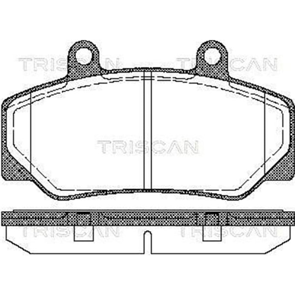 Triscan BremsbeläGe Vorne Volvo Xc60-image