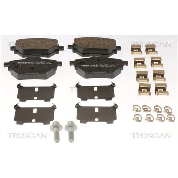 Triscan BremsbeläGe Hinten Citroen Opel Peugeot 811028055-image