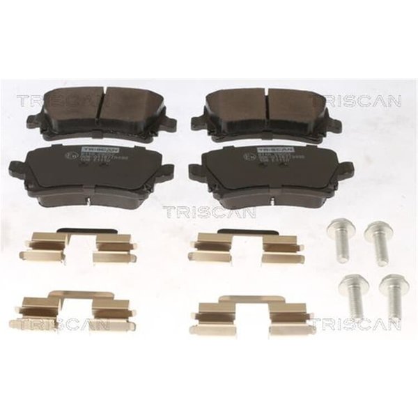 Triscan BremsbeläGe Hinten Audi Seat Skoda Vw 811029052-image