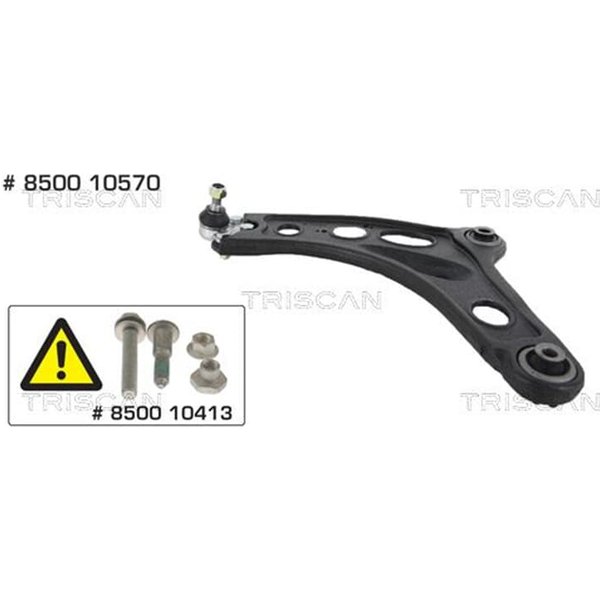 Triscan Querlenkerlager Mitsubishi Attrage Carisma Space Volvo S40 V40-image