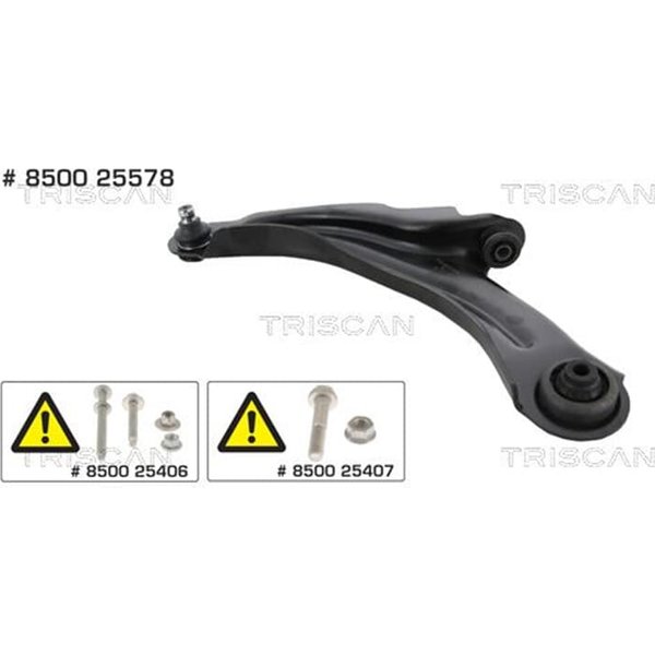 Triscan Querlenker Vorne Links Renault Clio Zoe-image