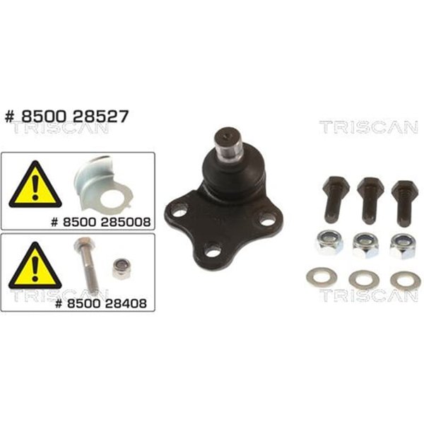 Triscan Traggelenk Vorne Citroen Berlingo Xsara Peugeot Partner-image