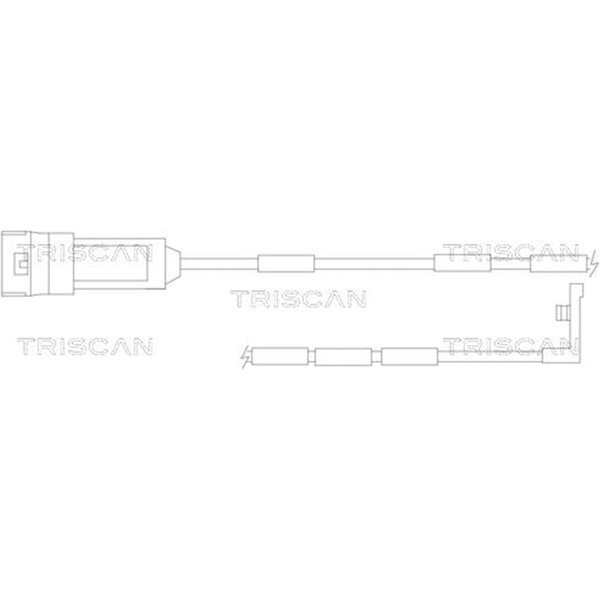 Triscan Warnkontakt Opel Astra Calibra Combo Corsa Vectra-image