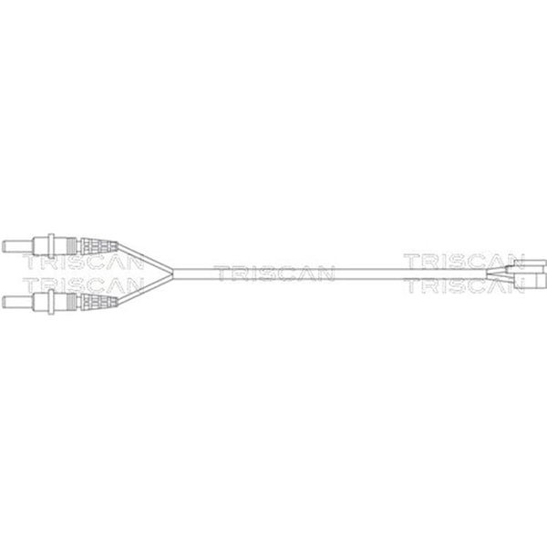 Triscan Warnkontakt Citroen C5 Peugeot 407 508-image
