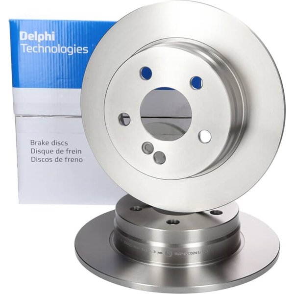 2 Delphi Bremsscheiben Hinten 274Mm Renault Grand Laguna ScéNic-image