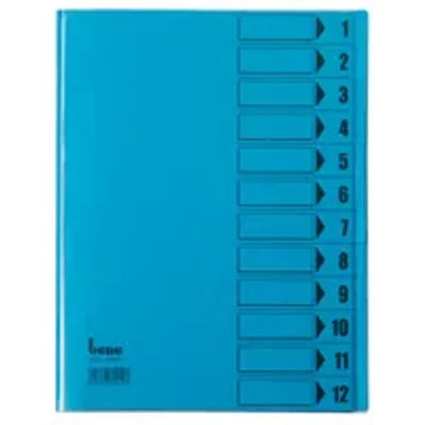 Bene Ordnungsmappe 230 g/m² 12 Fächer