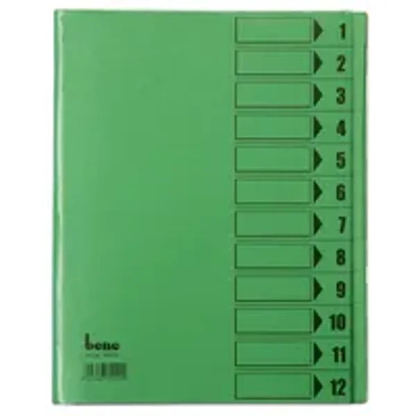 Bene Ordnungsmappe 230 g/m² 12 Fächer