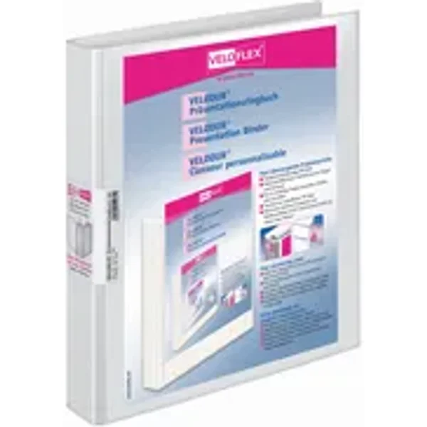 Veloflex Präsentationsringbuch VELODUR® 60 mm DIN A4 4 Ringe, D-Mechanik