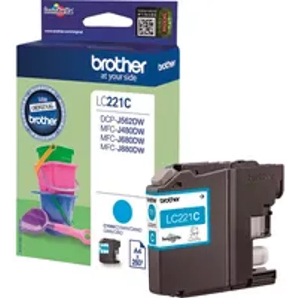 Brother Tintenpatrone LC-221C cyan