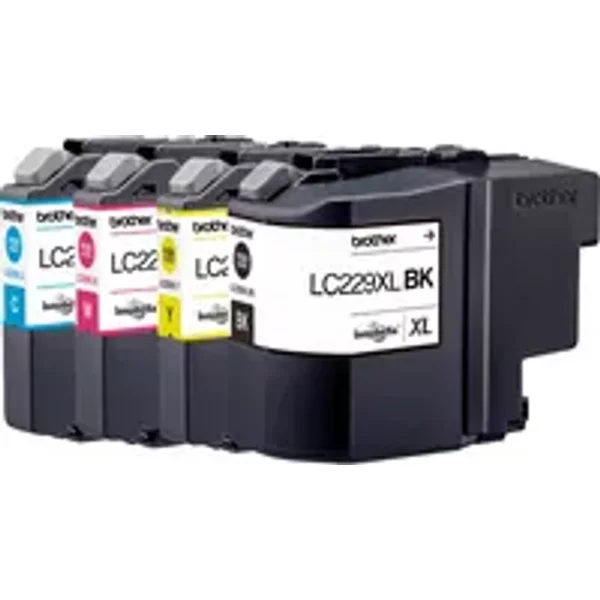 Brother Tintenpatrone LC-229XL schwarz, cyan, magenta, gelb