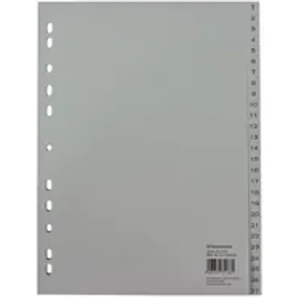 Soennecken Zahlenregister 22,5 x 29,7 cm (B x H)