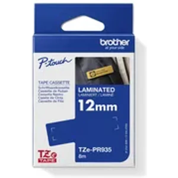 Brother Schriftbandkassette P-touch 12 mm x 8 m (B x L) TZe-PR935