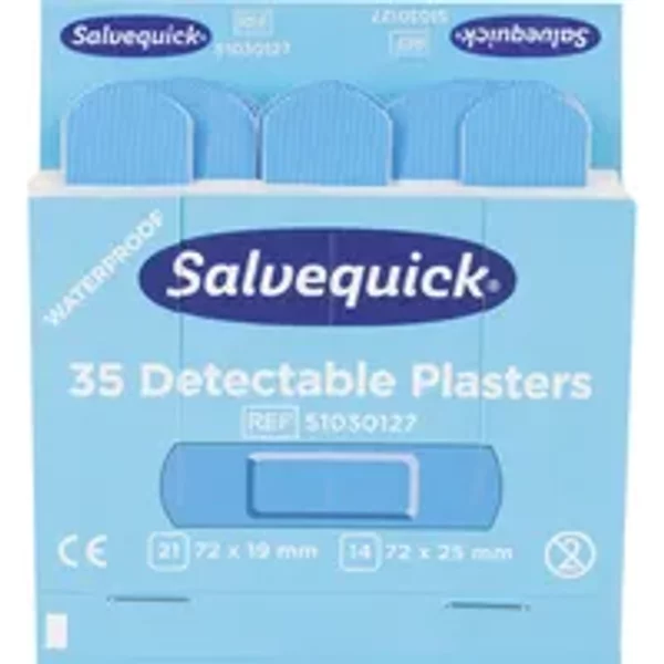 Salvequick Nachfüllset Pflasterspender detectable