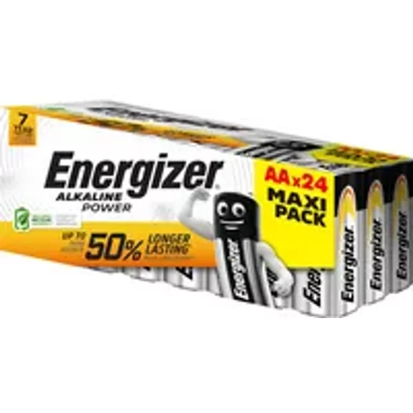 Energizer® Batterie Alkaline Power AA/Mignon 24 St./Pack.